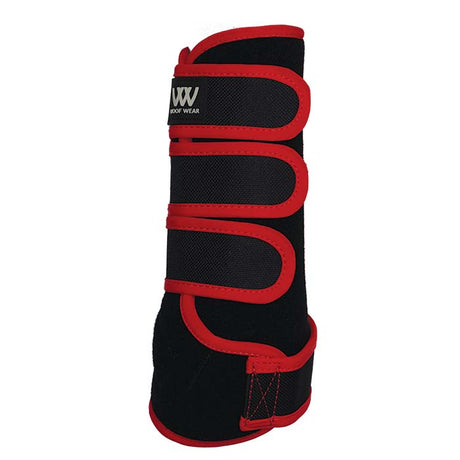 Woof Wear Training Wraps #colour_black-royal-red