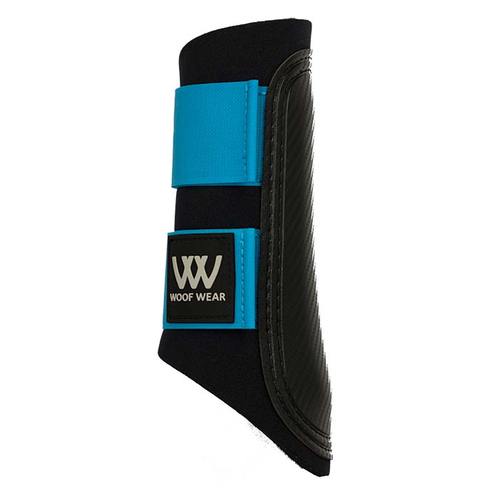 Woof Wear Club Brushing Boot - Colour Fusion #colour_black-turquoise