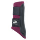 Woof Wear Club Brushing Boot #colour_burgundy-black
