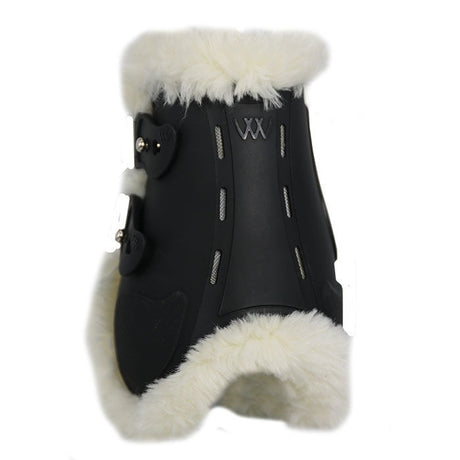 Woof Wear Vision Elegance Faux Sheepskin Fetlock Boot #colour_black