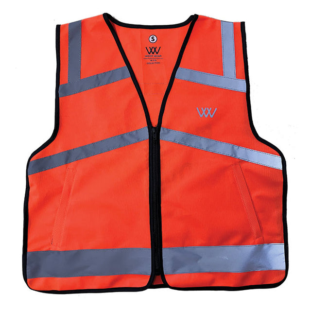 Woof Wear Hi Vis Riding Vest #colour_orange