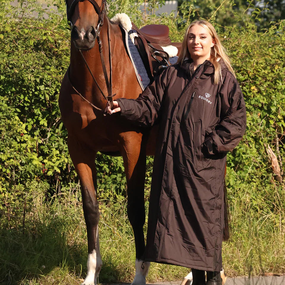 EQUIDRY Women's Thick Fleece Evolution #colour_rich-brown