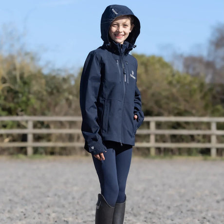 EQUIDRY Girl's Varsha Jacket  #colour_navy