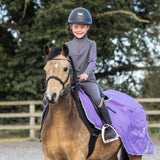 EQUIDRY Children's Water Repellent Base Layer #colour_grey-lilac