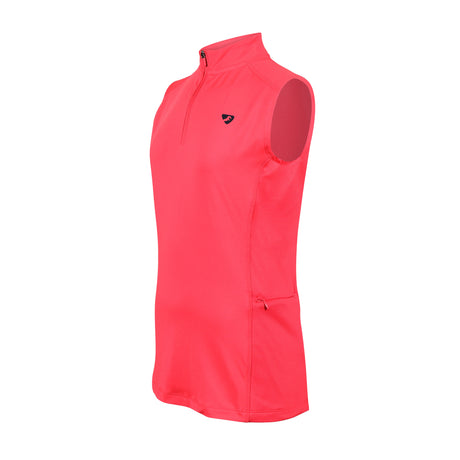 Shires Aubrion Revive Young Rider Sleeveless Base Layer #colour_coral