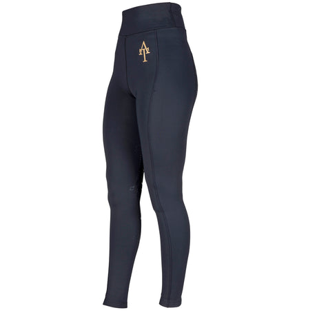 Shires Aubrion Team Winter Riding Tights #colour_black