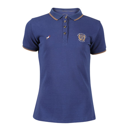 Shires Aubrion Team Young Rider Polo Shirt #colour_navy