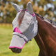 Weatherbeeta Comfitec Double Dart Deluxe Fly Mask With Ears And Nose #colour_grey-purple