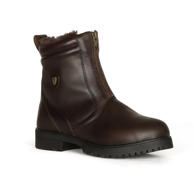 Shires Moretta Atri Zip Country Boots #colour_brown