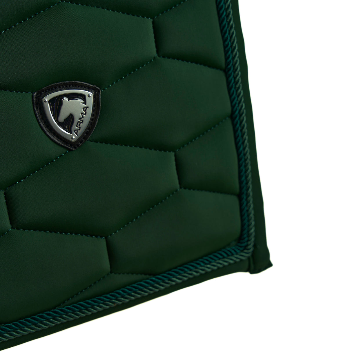 Shires Arma Eltar Dressage Saddlecloth #colour_green