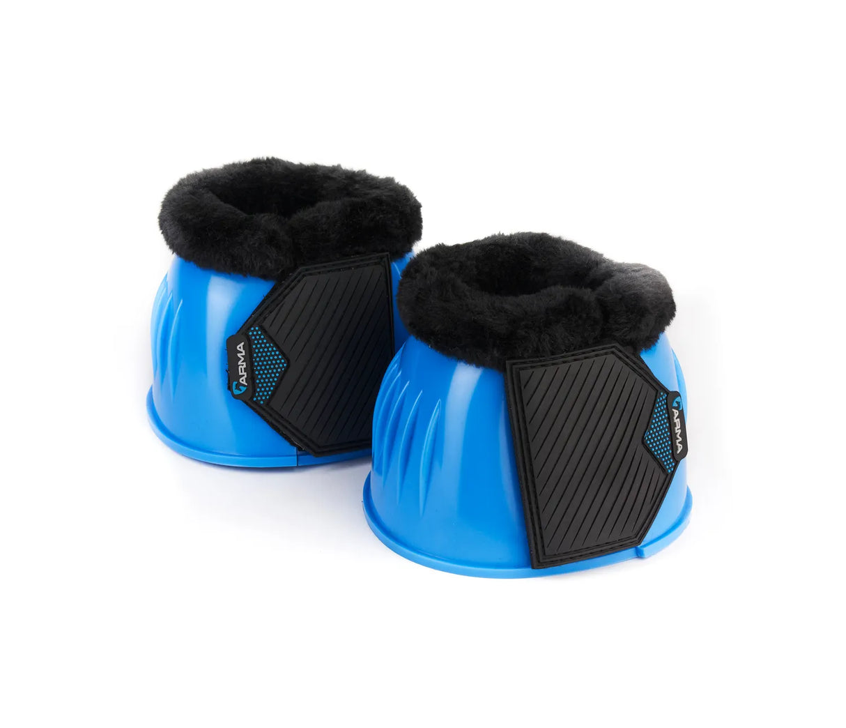 Shires ARMA Comfort Gloss Over Reach Boots #colour_blue