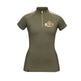 Shires Aubrion Ladies Team Short Sleeve Base Layer #colour_moss