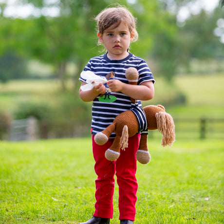 Shires Winne & Me Jodhpurs #colour_red