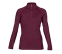 Shires Aubrion Eltar Base Layer #colour_black-cherry
