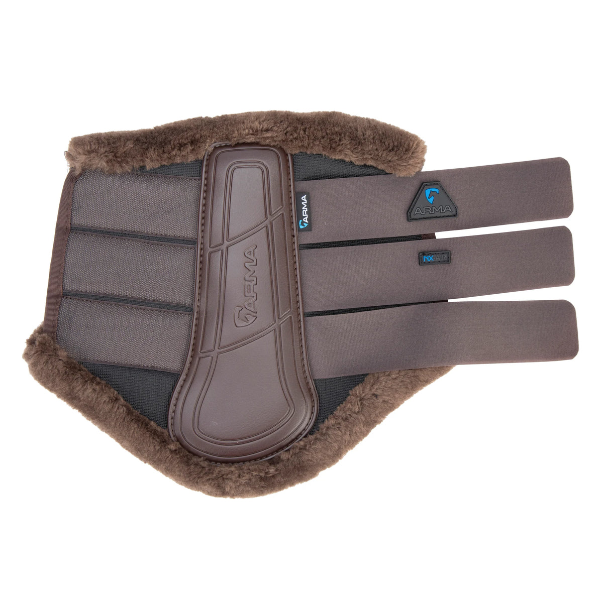 Shires ARMA NX-AIR Brushing Boots #colour_brown
