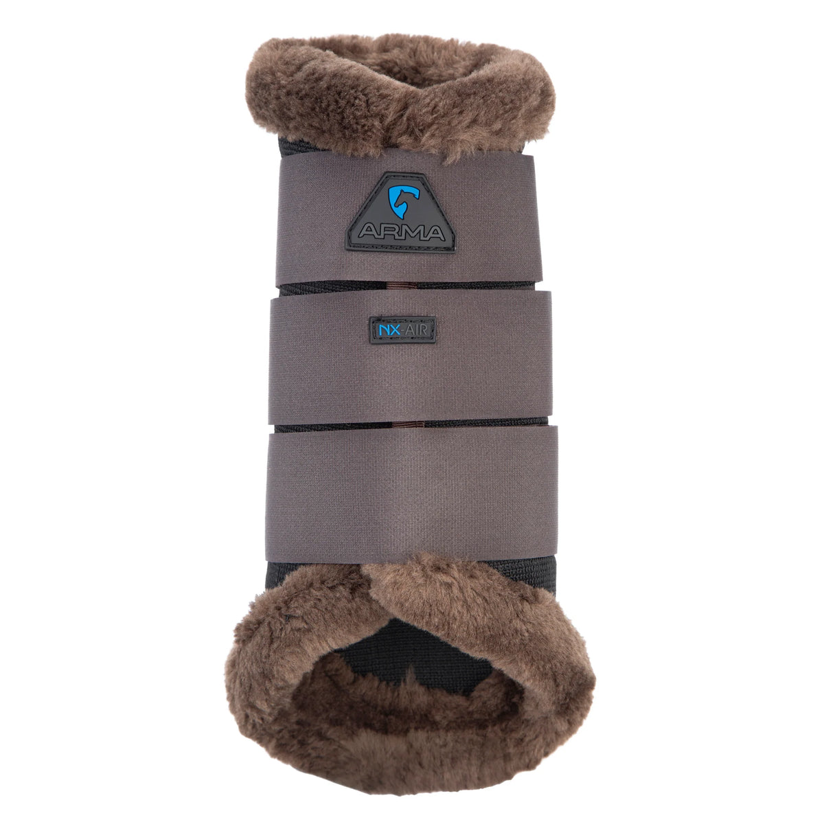 Shires ARMA NX-AIR Brushing Boots #colour_brown