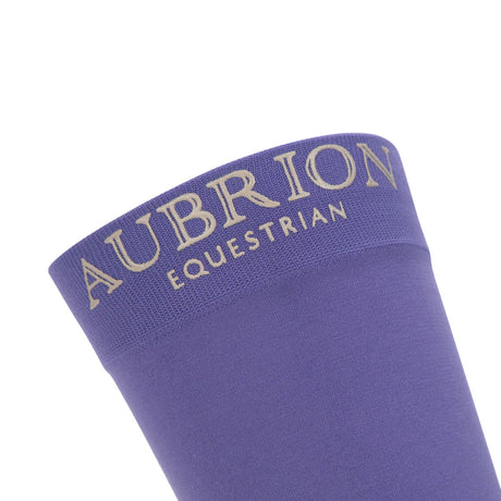 Shires Aubrion Equestrian Socks -Young Rider #colour_heather