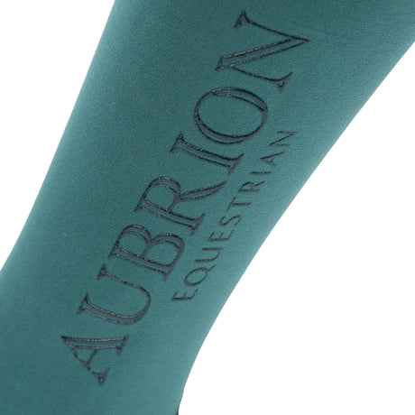 Shires Aubrion Equestrian Socks -Young Rider #colour_thyme