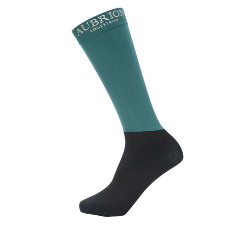 Shires Aubrion Equestrian Socks -Young Rider #colour_thyme