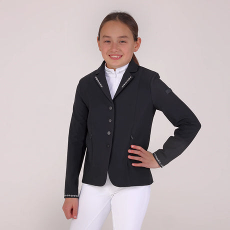 Shires Aubrion Children's Optima-LX Show Jacket #colour_black