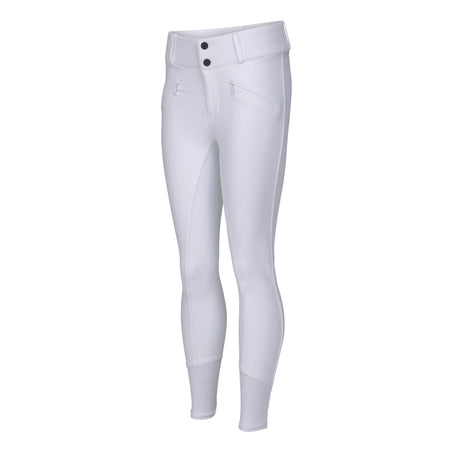 Shires Aubrion Optima GX Breeches - Young Rider #colour_white