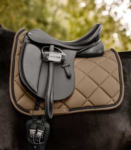 Waldhausen Competition Saddle Pad #colour_cappuccino-black