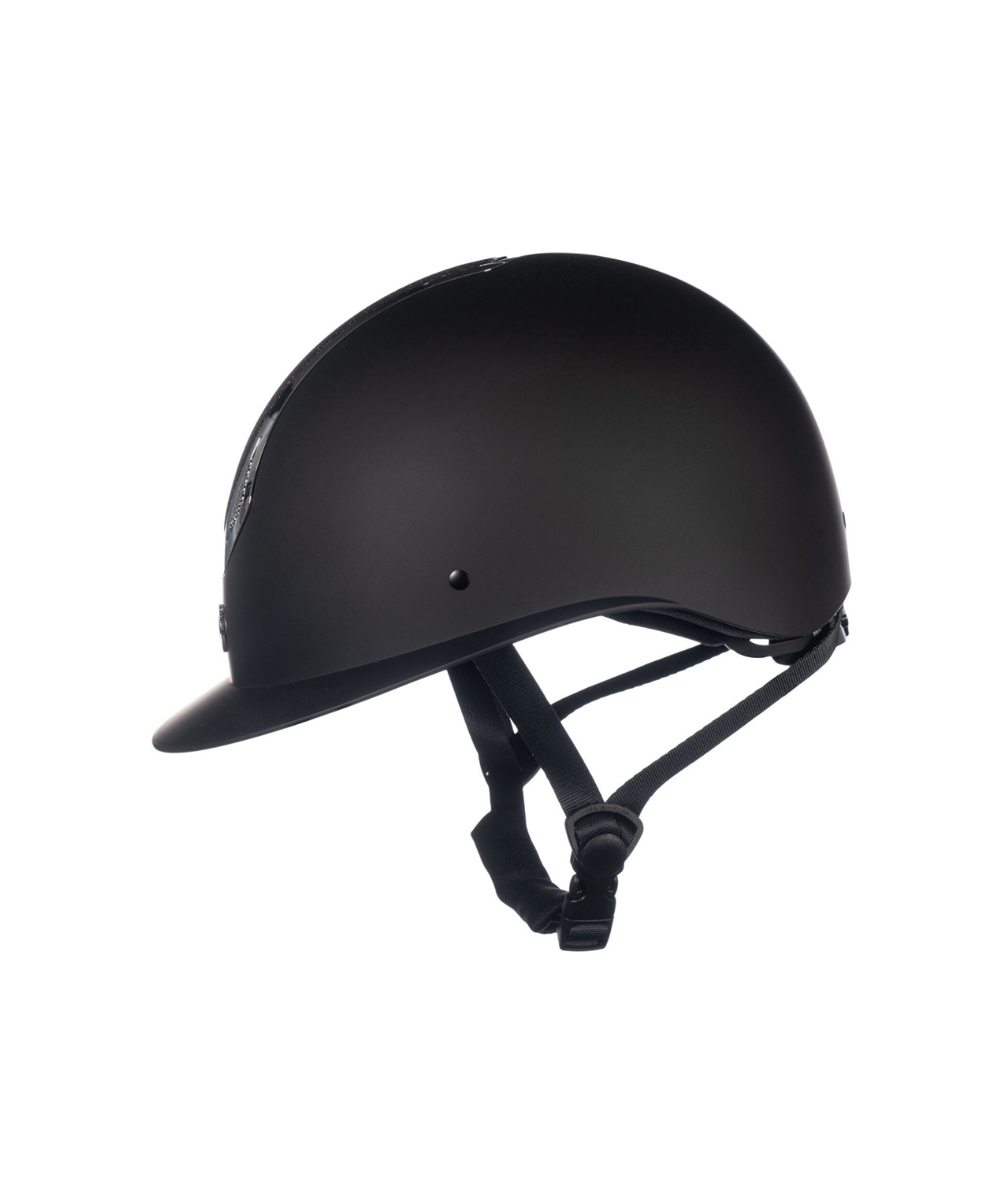 HKM Riding Helmet -Illusion- #colour_black-shiny-silver