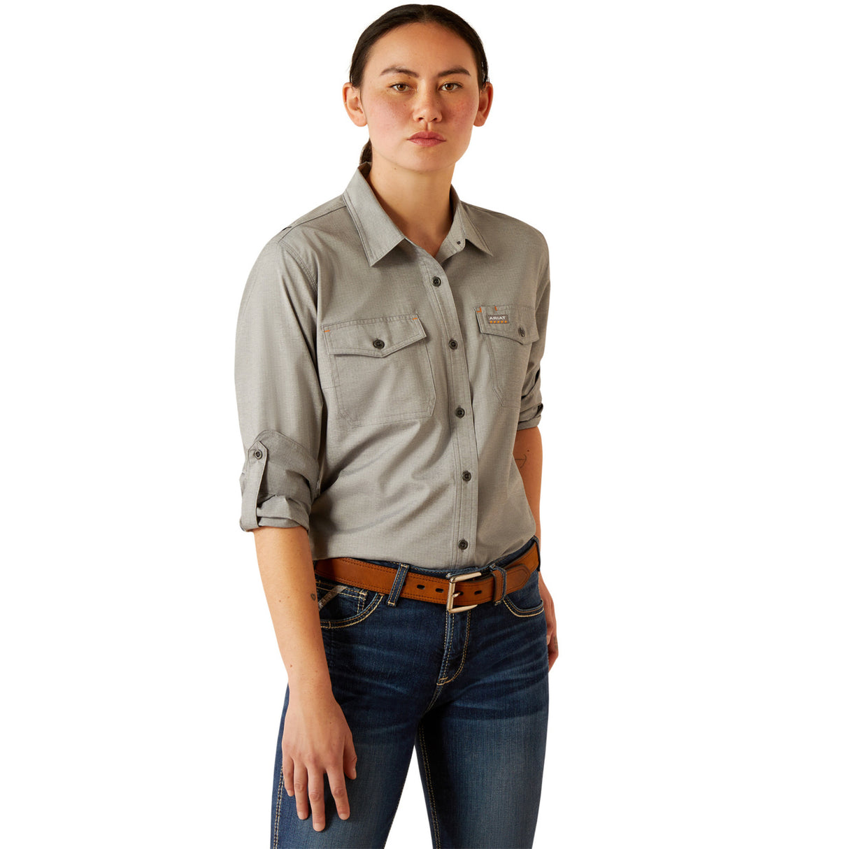 Ariat Women's Rebar Made Tough VentTEK DuraStretch Work Shirt