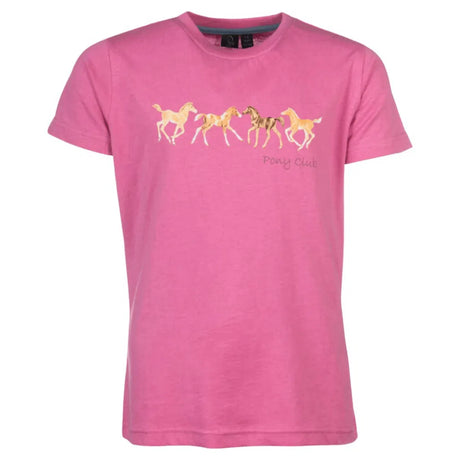 HKM Kids T-shirt -Pony Club- #colour_pink