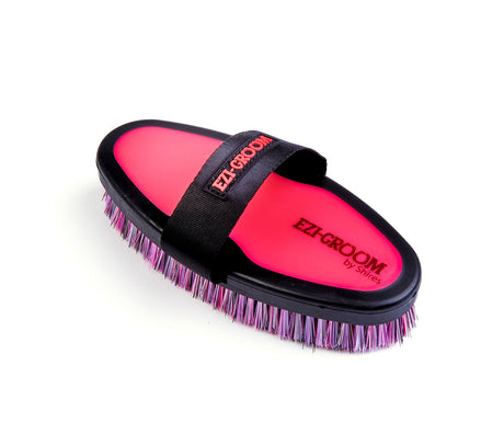 Ezi-Groom Grip Body Wash Brush #colour_bright-pink