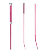 Waldhausen Dressage Whip With Gel Handle #colour_pink