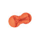 HKM Natural Rubber Dog Toy -Buddy Bone II- #colour_orange