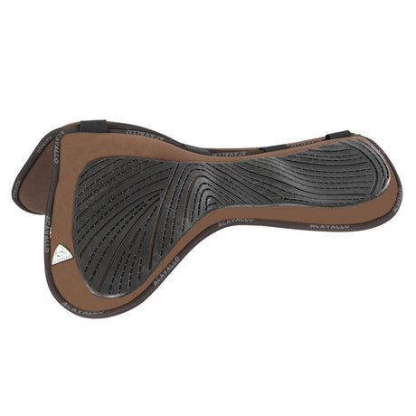 Acavallo Pad Mf Jccs Cw-Fs Suede Grip Gel Flat #colour_brown