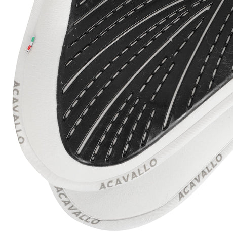 Acavallo Pad Mf Jccs Cw-Fs Suede Grip Gel Flat #colour_white
