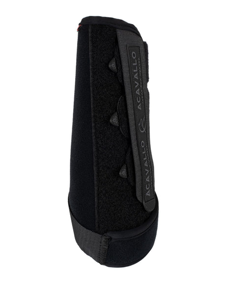 Acavallo Neoprene Front Boots Gel Inserts #colour_black