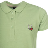 HKM Children's Polo Shirt -Claire- #colour_jade-green