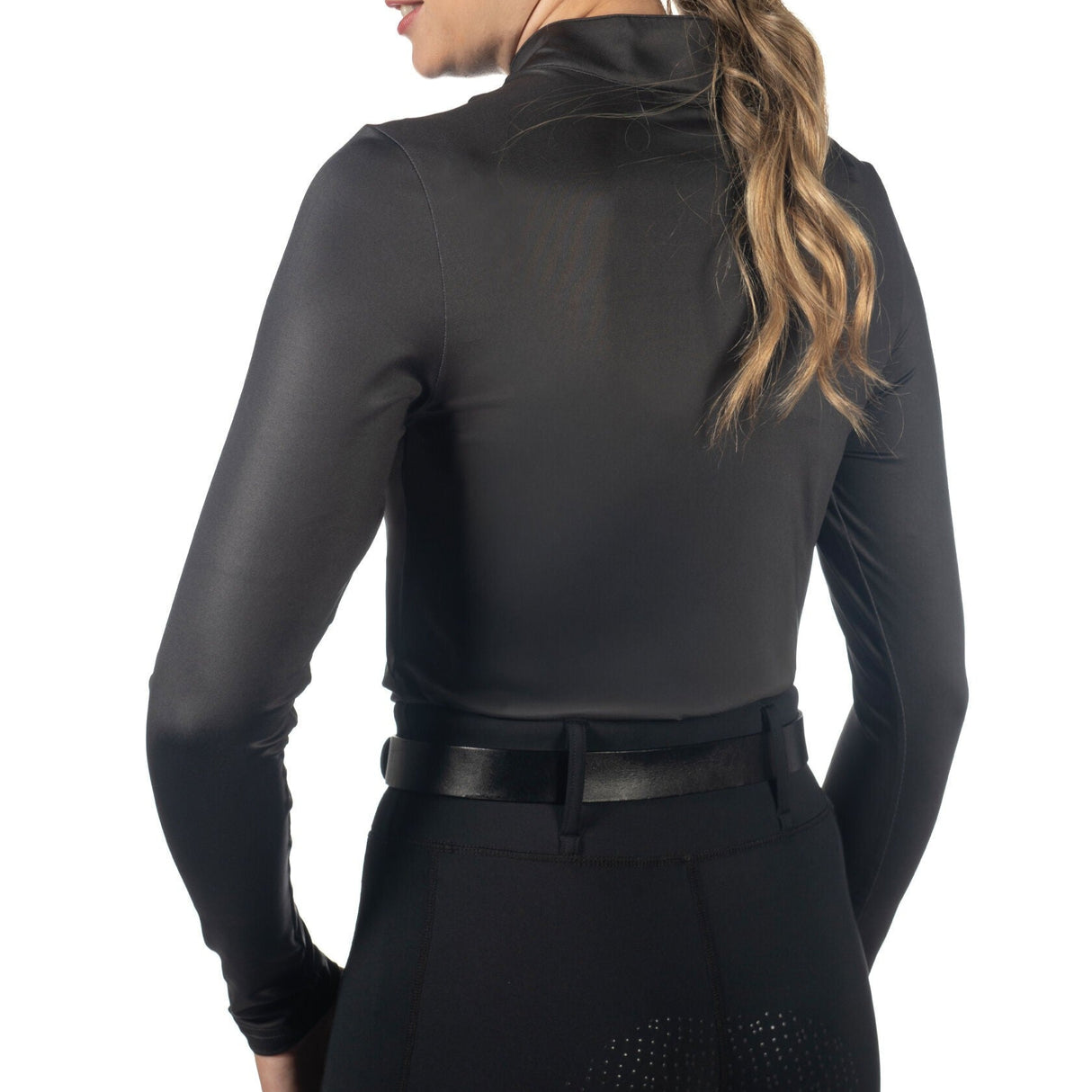 HKM Ladies Functional Shirt -Summer Milano II- #colour_black