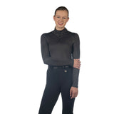 HKM Ladies Functional Shirt -Summer Milano II- #colour_black