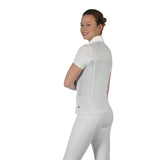 HKM Ladies Short Sleeve Competition Shirt -Skadi- #colour_white