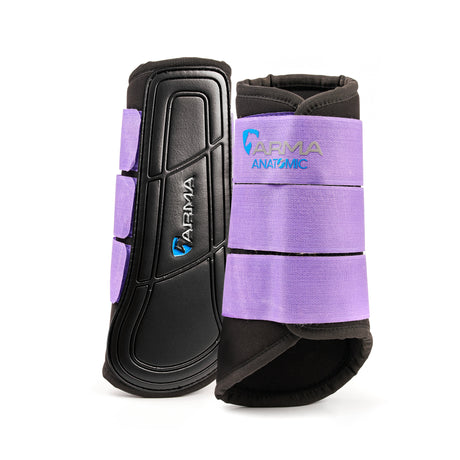 Shires ARMA Neoprene Brushing Boots #colour_lavender