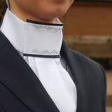 Coldstream Sunwick Ready Tied Stock #colour_white-navy