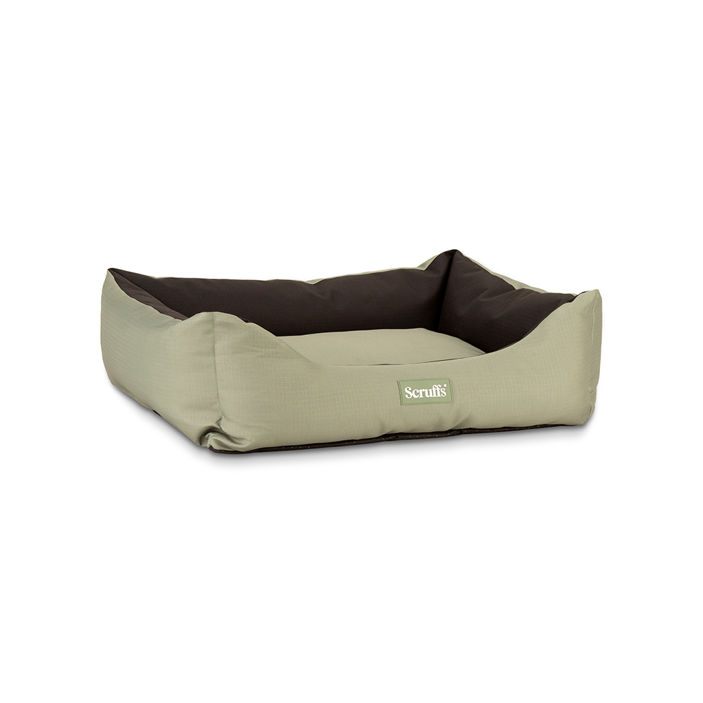 Scruffs Expedition Box Bed #colour_khaki-green