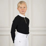 Coldstream Next Generation Long Sleeve Elrick Show Shirt #colour_black