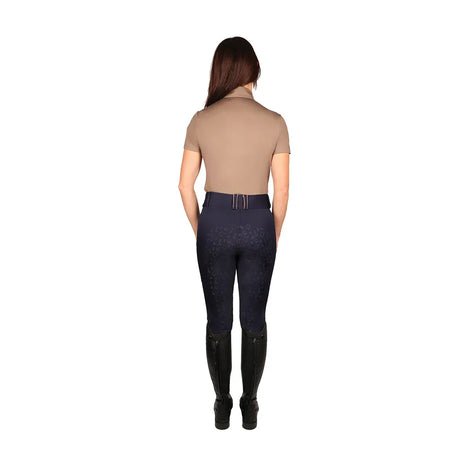 Hy Equestrian Ladies Elevate Country Short Sleeve Base Layer #colour_fossil