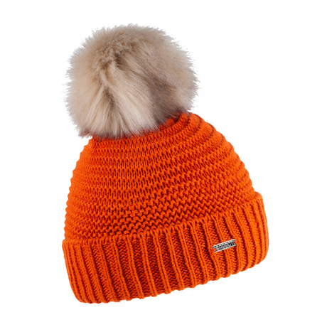 Sabbot Eva Bobble Hat #colour_orange