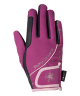 HKM Children's Riding Gloves -Polly- #colour_magenta