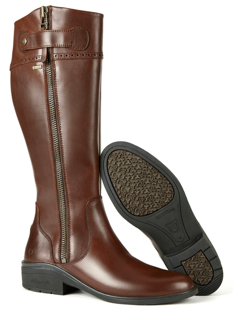 Dubarry Womens Connemara Tall Boot  #colour_nutshell