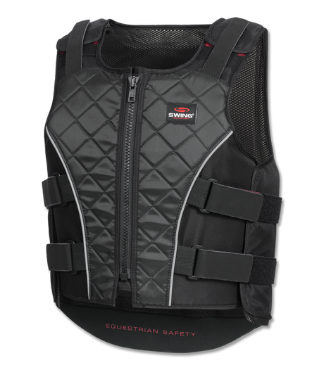 SWING Child Swing Body Protector P19 With Zip #colour_black