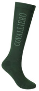 Covalliero Competition Riding Socks #colour_opal-green