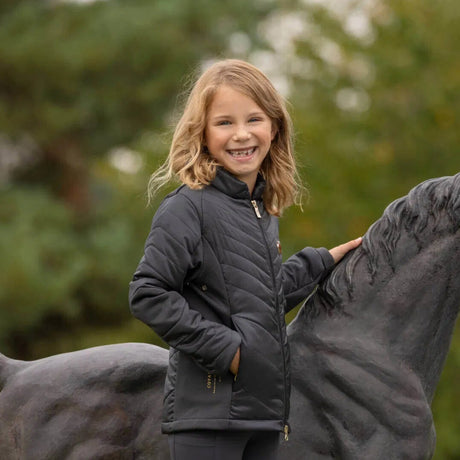 Covalliero Anniversary Children's Combi Jacket #colour_graphite